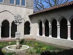 Trie cloister, relocated to The Cloisters museum in New York.