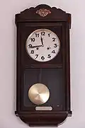 Pendulum box clock c. mid 1920s