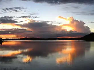 Sunset at Chinaman Creek Dam, Cloncurry