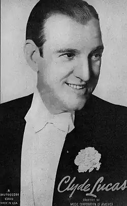 Clyde Lucas promotional picture