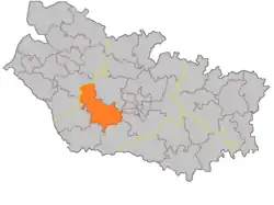 Location of Molliens-Dreuil