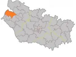 Location of Saint-Valery-sur-Somme