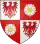 Coat of arms of the Barby-Mühlingen branch.