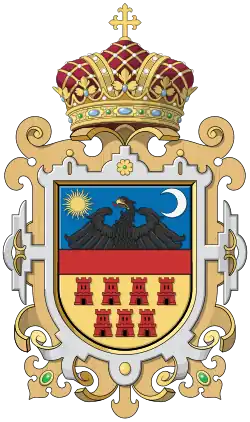 Coat of arms of Transylvania by Hugo Gerard Ströhl