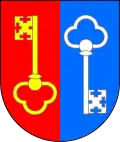 Coat of arms of Pyetrykaw district