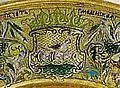 Seal of the Principality of Smolensk from a photograph of Tsar Alexei Mikhailovich's plate in 1675[26]