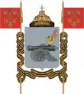 Modern reconstruction of the coat of arms of Smolensk according to the decree of 1857 by R. I. Malanichev[26]