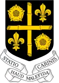 Arms of Saint Lucia from 1939 to 1967.