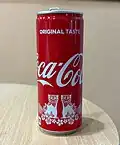 Shisa on a Coca-Cola can from Okinawa