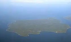 Aerial view of Cockburn Island