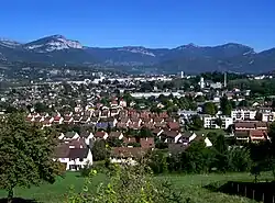A general view of Cognin