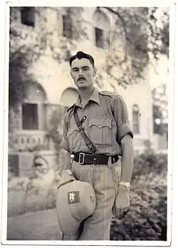 Major John Pott at College