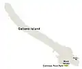 Location of Collinson Point Provincial Park on Galiano Island