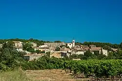 A general view of Collorgues