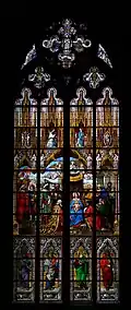One of five windows donated by Ludwig II of Bavaria to Cologne Cathedral (19th century)