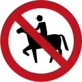 SR-21 No equestrians