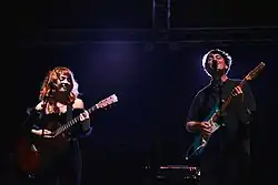 Colombre and Maria Antonietta in concert at Les nuits de la Bomba at the Cabaret Sauvage in Paris in 2024