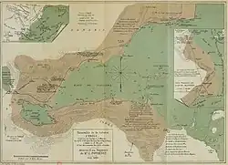 Map of the Obock Territory and Dependencies drawn c.1889