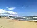Beach. View from the West