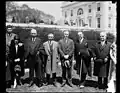 Sansanelli, White with US president Coolidge in 1929