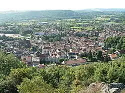 A general view of Volvic
