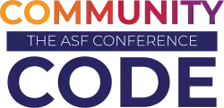Logo of Community Over Code, the ASF Convention