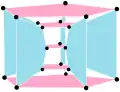 5{4}2, or with 25 vertices, 10 5-edges in 2 sets of colors