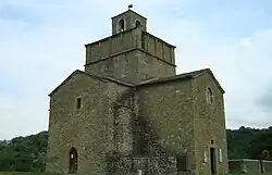 The church of Saint-Pierre and Saint-Paul, in Comps