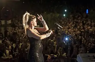 Performing in Esplugues de Llobregat in 2017