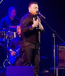 Centeno at a concert in 2015