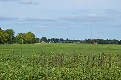Countryside southwest of West Point