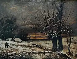 Snow effect, Constant Dutilleux, 1865
