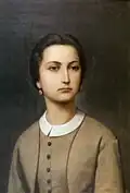 Cleopatra Lecca-Poenaru, Haralamb's aunt; by Constantin Lecca