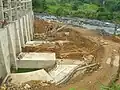 Construction of Tailrace