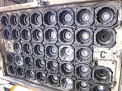 Bottom end of casting die