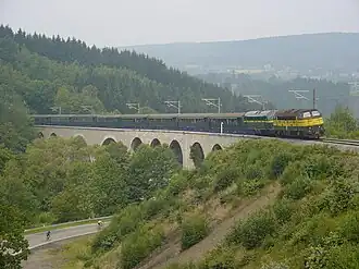 The Coo Bridge in Belgium