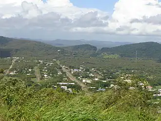 View of Cooktown from Grassy Hill