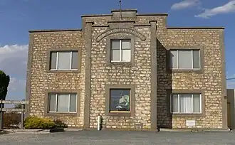 Coonalpyn town hall in the Hundred of Coneybeer