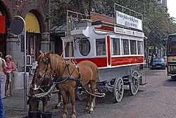 Image 117Preserved 1857 horse bus in Copenhagen, 1986 (from Horsebus)