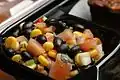 Salad with corn and beans