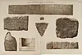 CIS I 3-4 and 6-9: the Sarcophagus of Eshmunazar II, the Bodashtart inscriptions, the Baal Lebanon inscription, the Baalshamin inscription, the Umm al-Amad votive inscription and the Phoenician sun dial