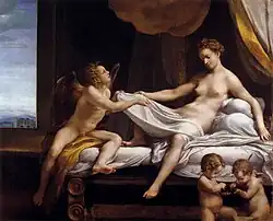Danaë by Correggio, c. 1530