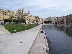 Bormla as seen from Dock No. 1