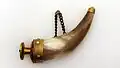 Cossack gunpowder horn