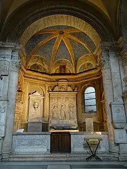 Interior of the Costa Chapel
