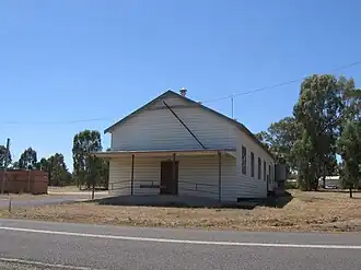 Public hall at Costerfield, 2008