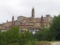 View of Costigliole d'Asti