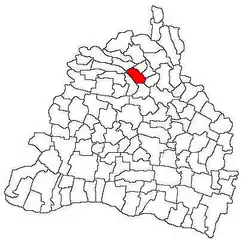 Location in Dolj County