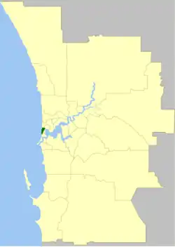 The Town of Cottesloe within the Perth Metropolitan Area