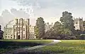 Coughton Court in the late 19th century